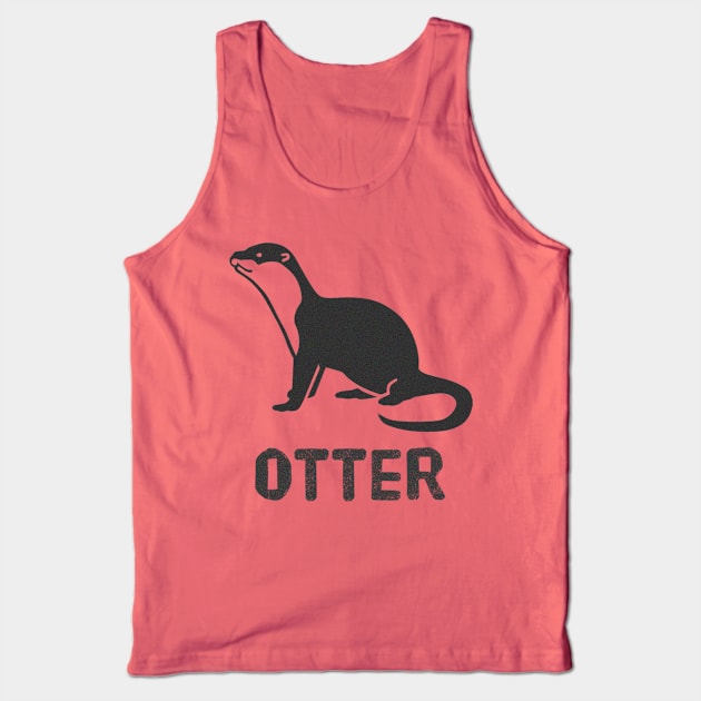 Otter (Graphic) Tank Top by JasonLloyd